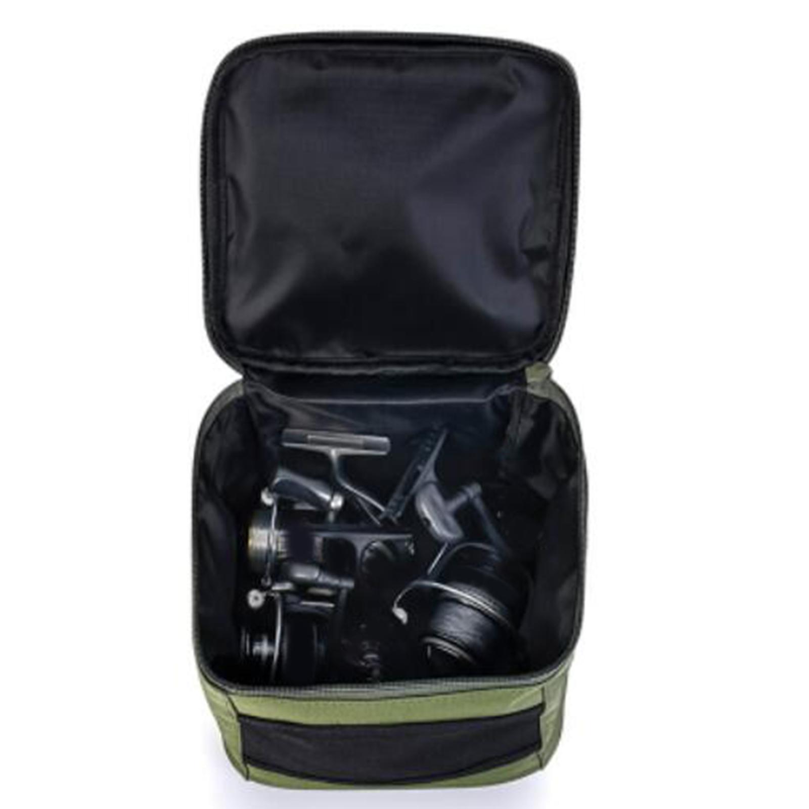 Portable Fishing Reel Storage Bag Pouch Fishing  Pack for Camping
