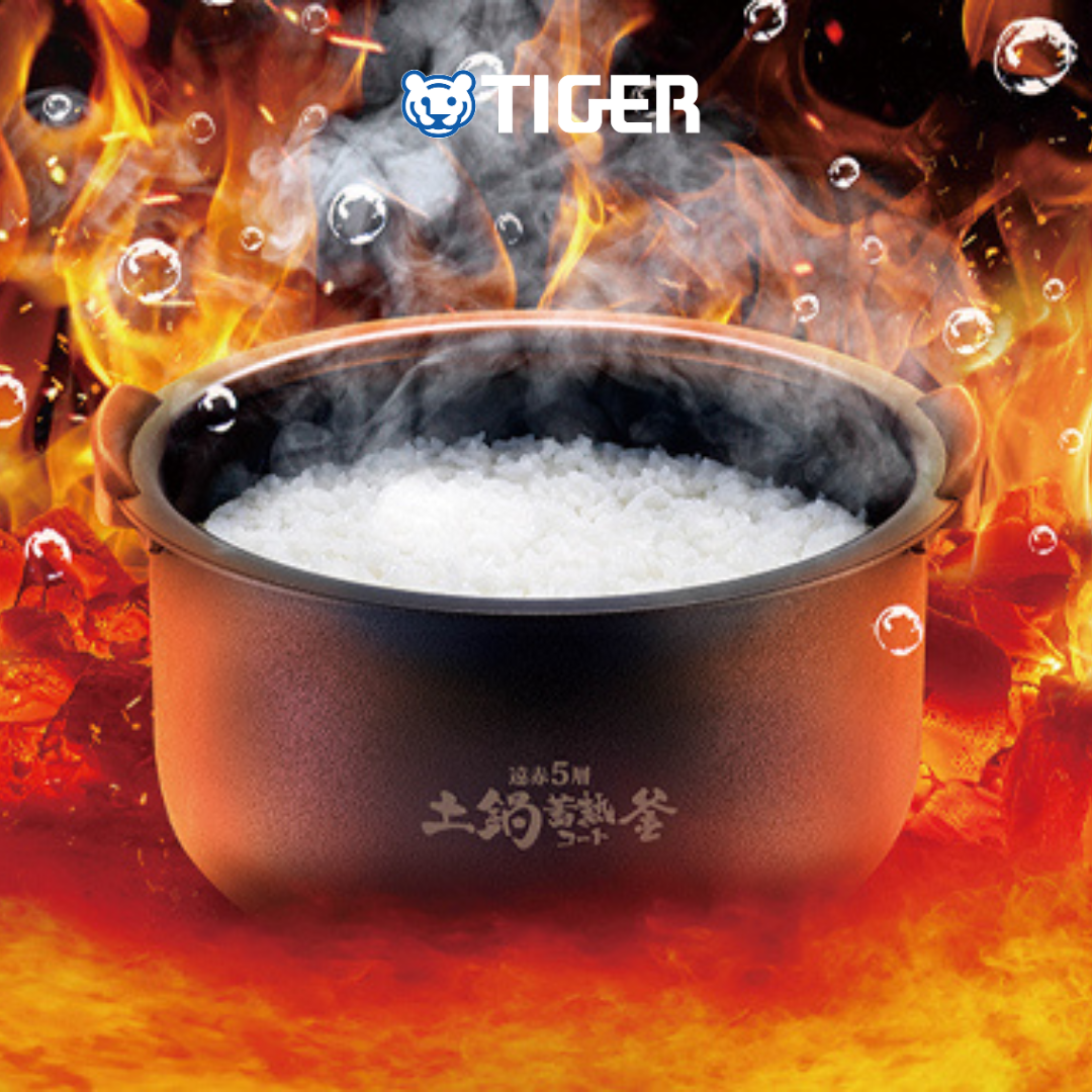 Nồi Cơm Điện Tử Cao Tần Tiger JPK-W18W 1.8 lít - Hàng chính hãng