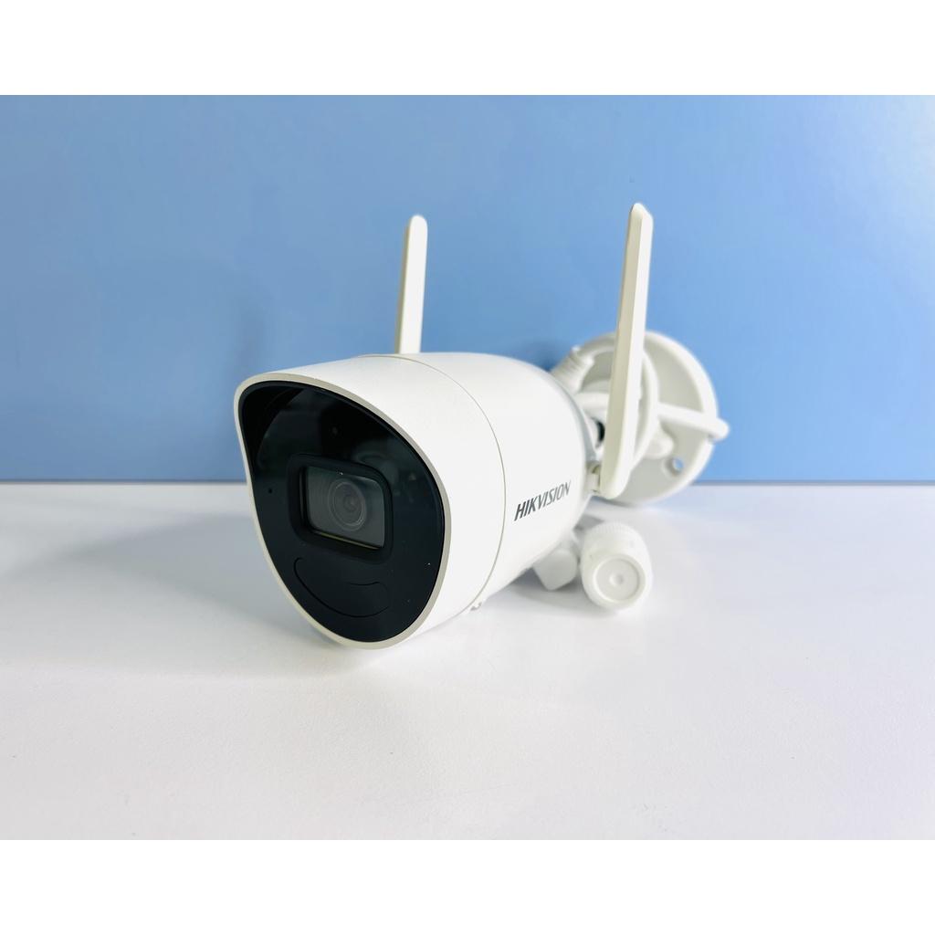 Trọn bộ KIT 4 Camera IP Wifi không dây Hikvision NK42W0H(D) đầu ghi phát wifi xuyên tường 150m (Hàng chính hãng)