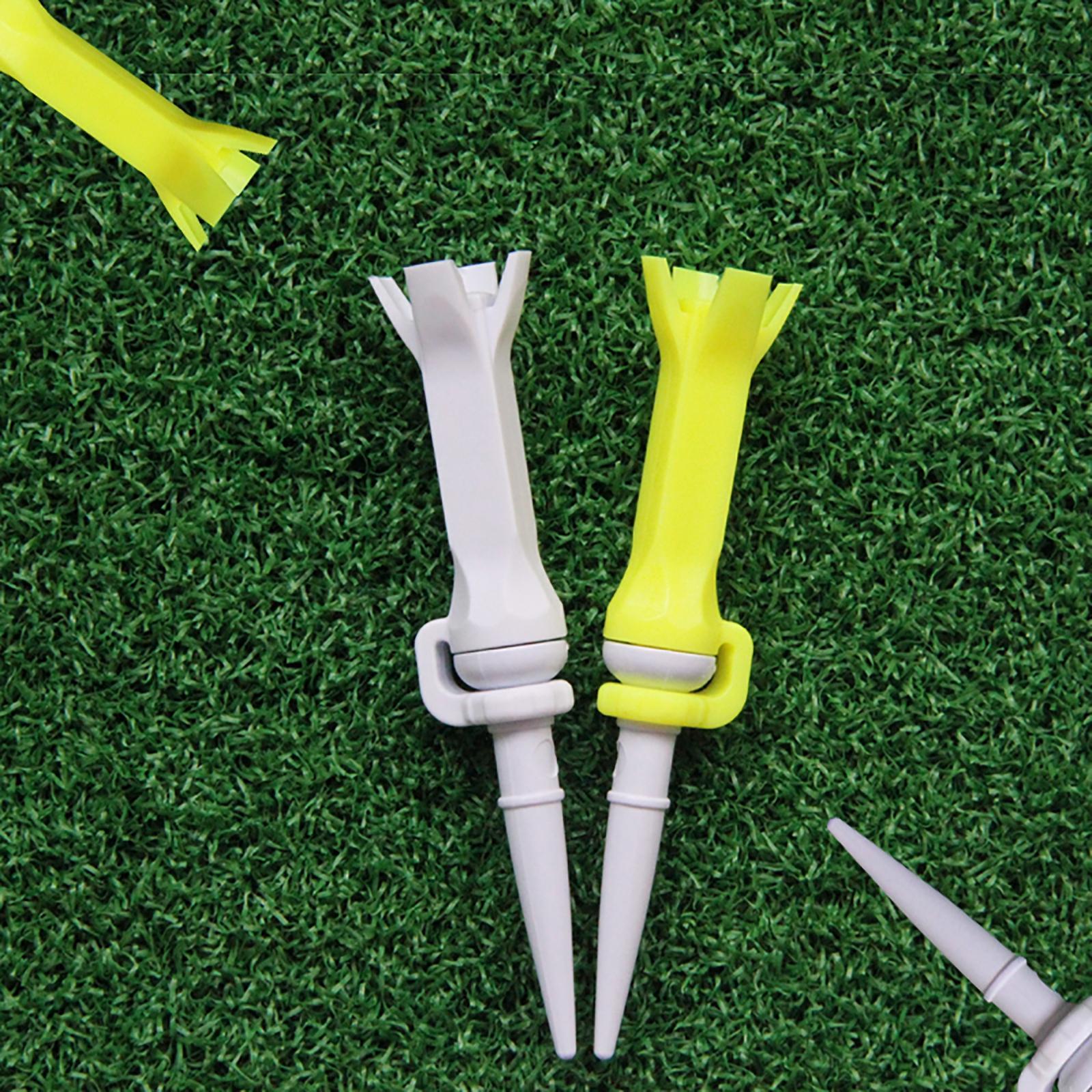 2x Golf Tee Ball Holder 76mm Unbreakable golf professional tees Driving Range Training Outdoor Sports Accessories