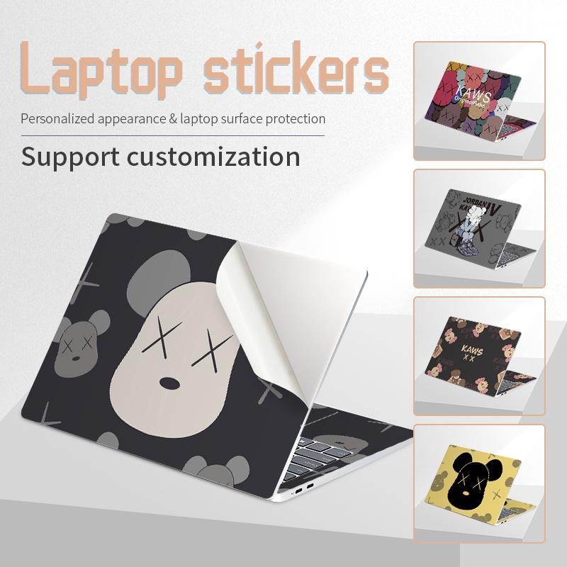Miếng Dán Trang Trí laptop Chống Thấm Nước Hình sesame street diy 11 12 13 14 15 16 17 inch