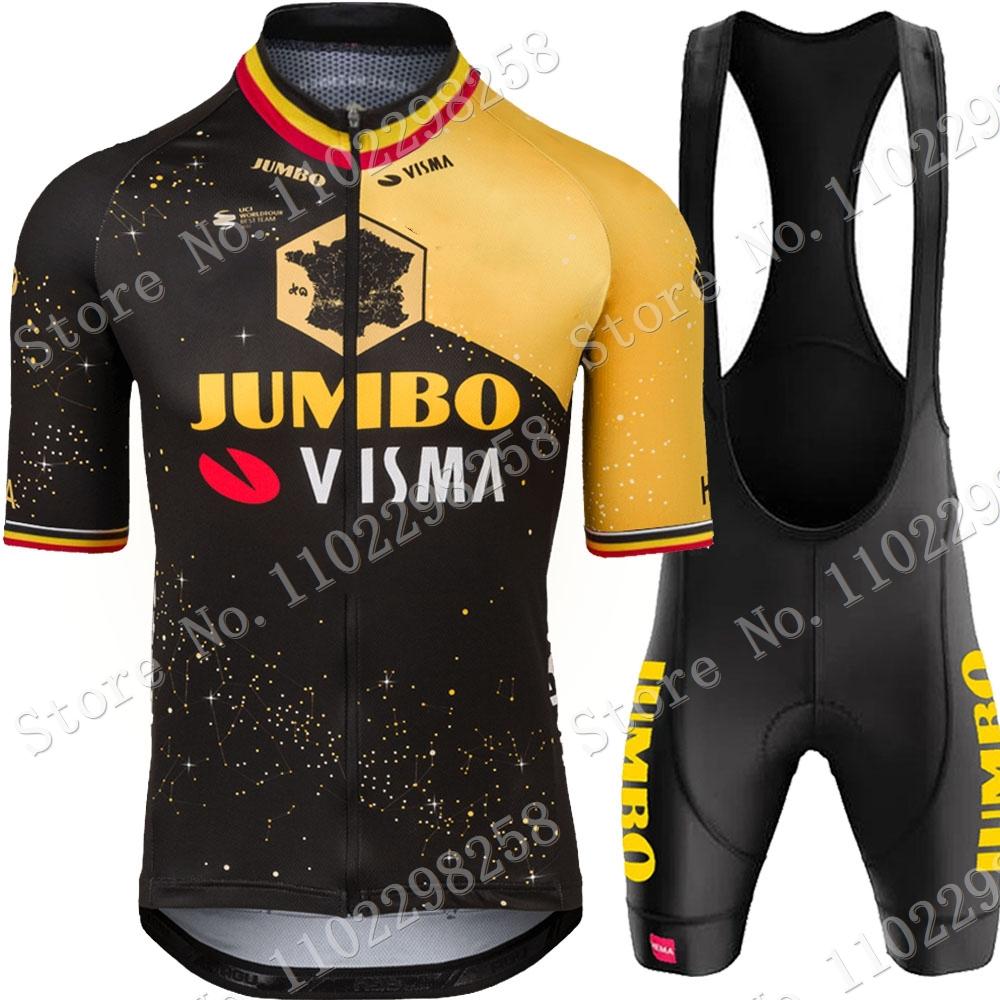2023 Jumbo VISMA Đội hình Tour Đoàn xe đạp áo sơ mi xe đạp áo dài tay xe đạp xe đạp xe đạp BIB SHORTS MTB ROPA ROPA Color: 2023 Team 8 Size: XXS