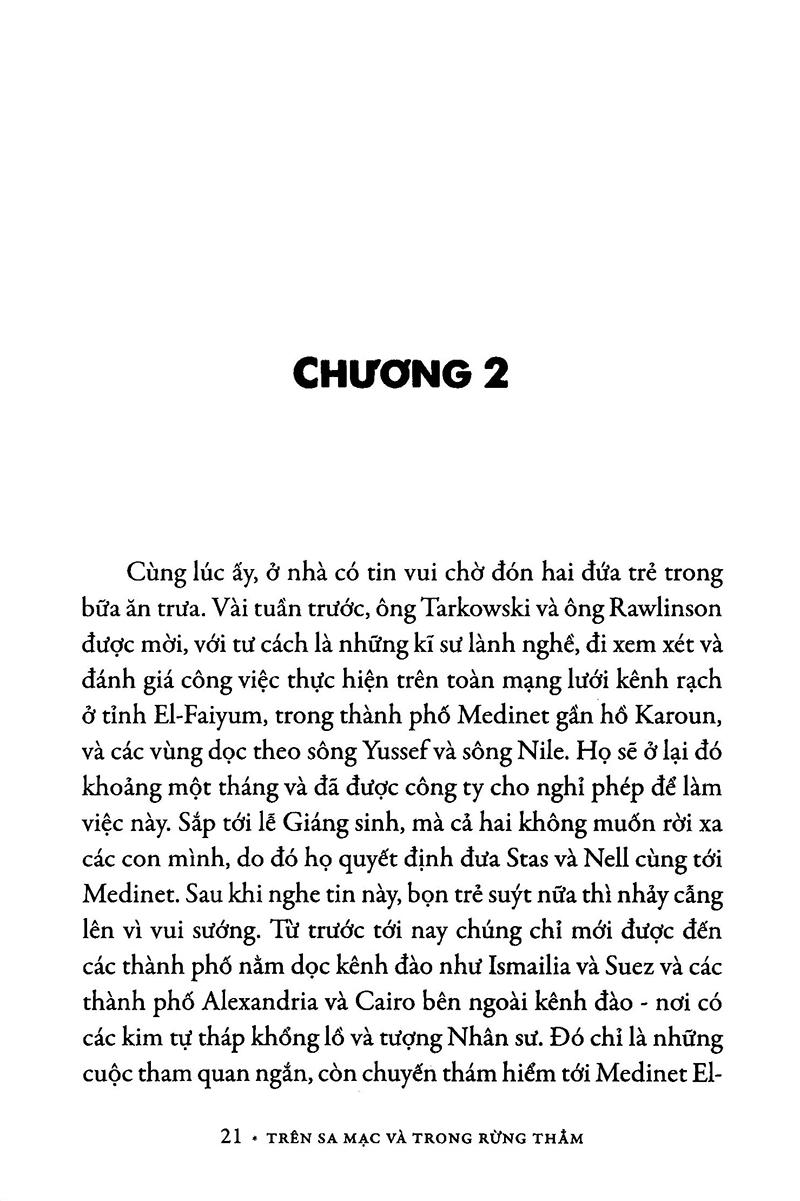 Trên Sa Mạc Và Trong Rừng Thẳm