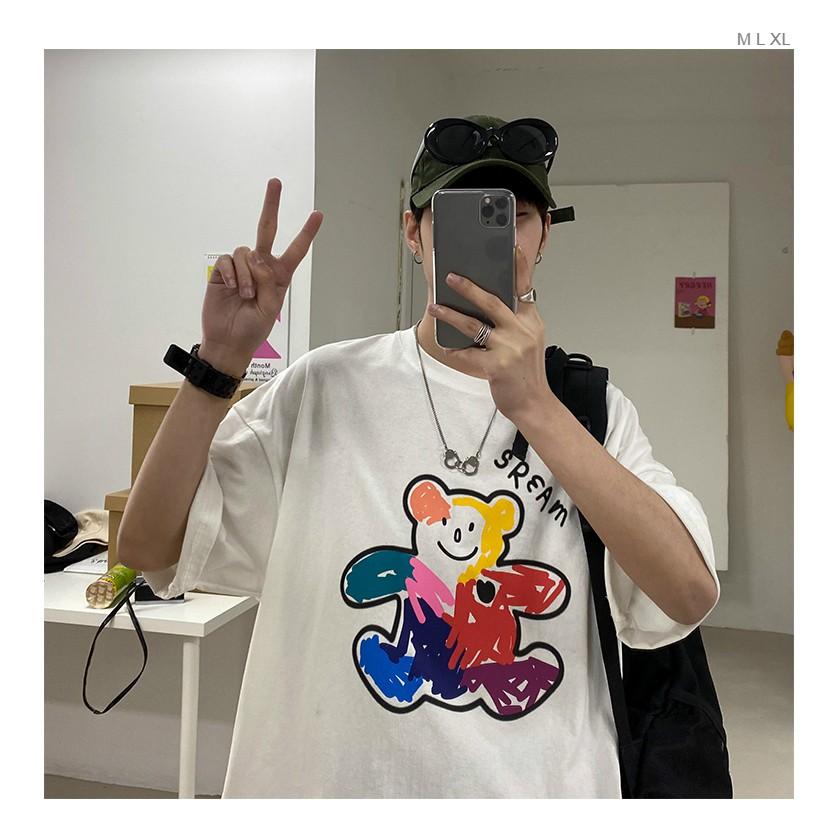 Áo Thun Tay Lỡ Unisex Form Rộng SREAM