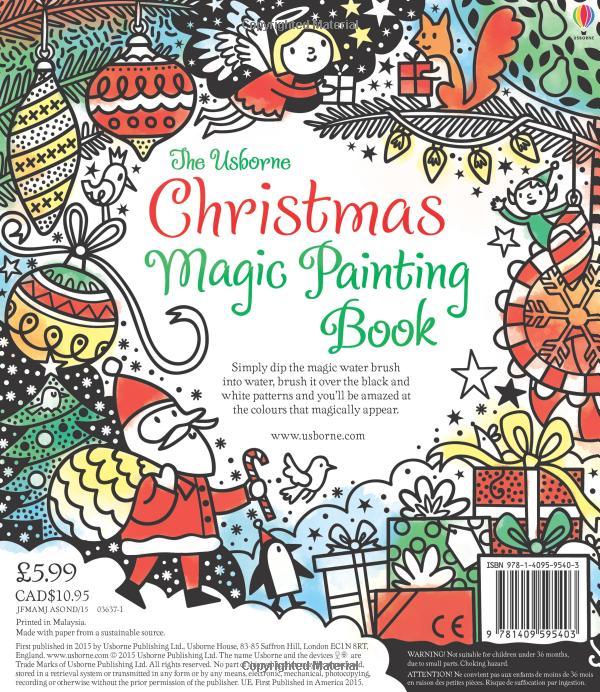 Christmas Magic Painting Book