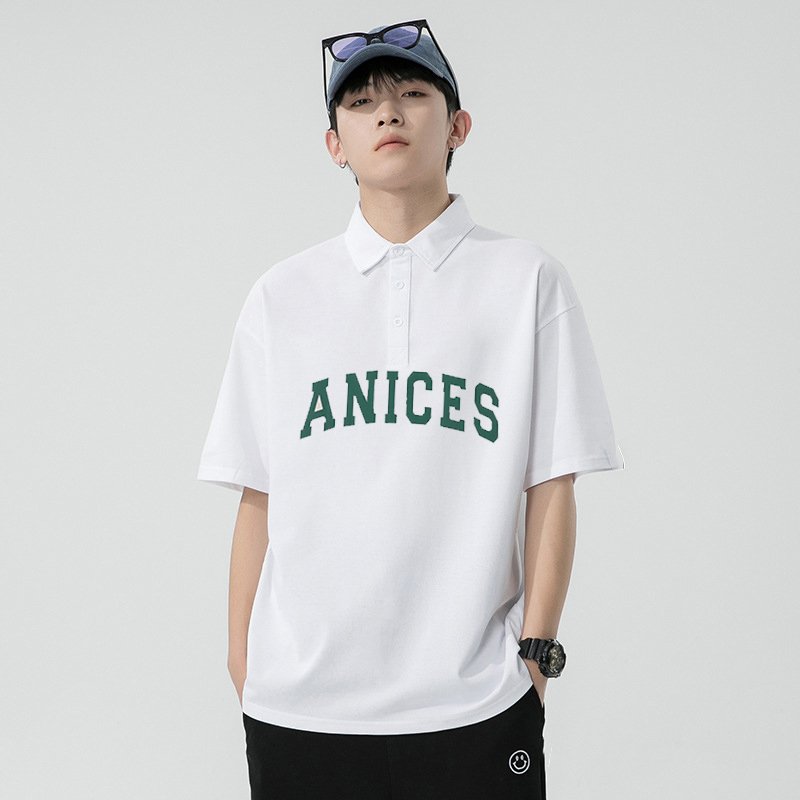 Áo thun Polo Anices PHONG BOUTIQUE phông tay lỡ nam nữ form rộng Local Brand