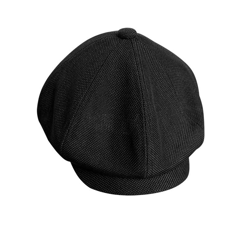 Bốn Mùa Nam Newsboy Nón Nữ Nam Vải Lanh Hình Bát Giác Nắp Retro Mũ Nồi Nước Anh Che Lớn Mũ Đội Đầu Người Lái Phẳng bộ Đội BLM20