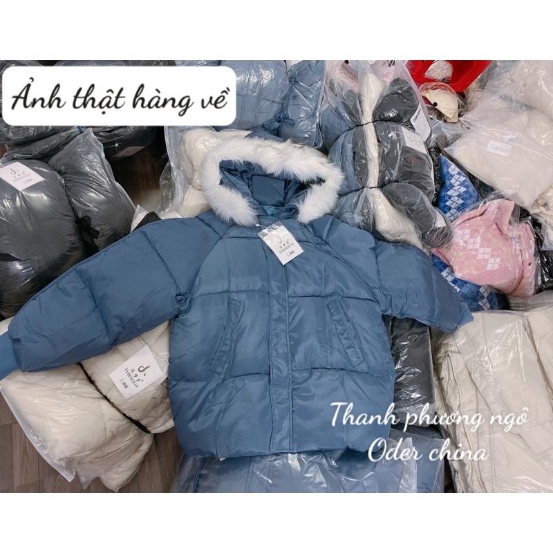 Áo phao ,áo khoác đại hàn siêu ấm kèm mũ lông hàng cao cấp