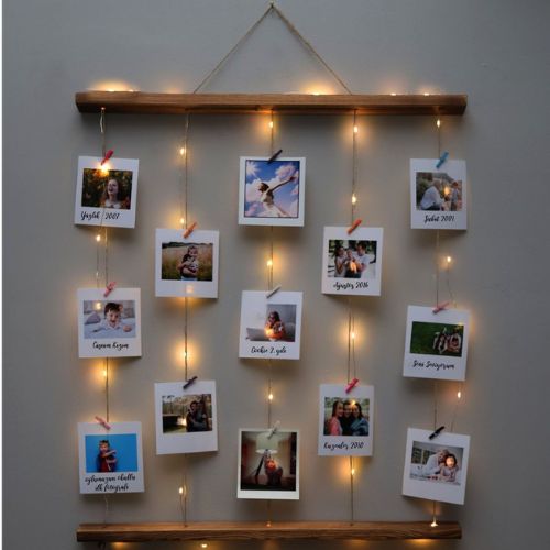 Dây đèn led trang trí đom đóm fairylight 3m có sẵn pin màu vàng