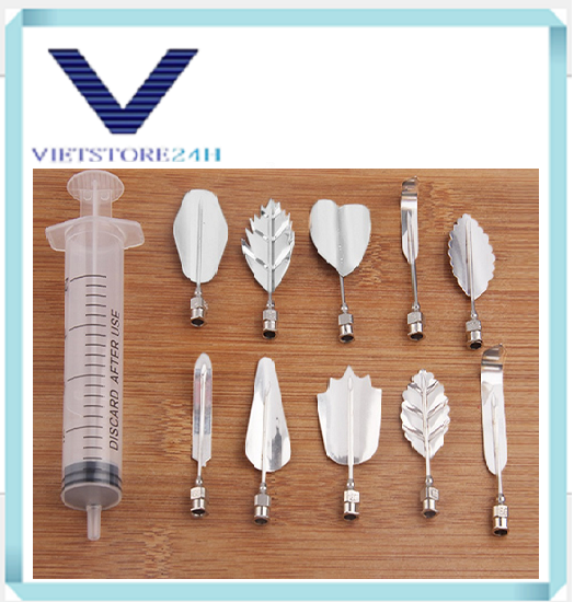 DỤNG CỤ LÀM THẠCH RAU CÂU 3D - 10 MÓN