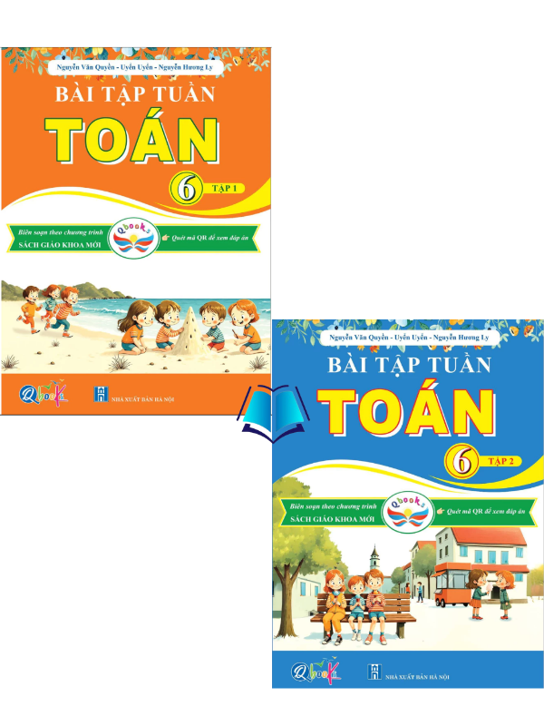 Sách - Combo Bài Tập Tuần Toán Lớp 6 - Cả Năm - Cánh Diều