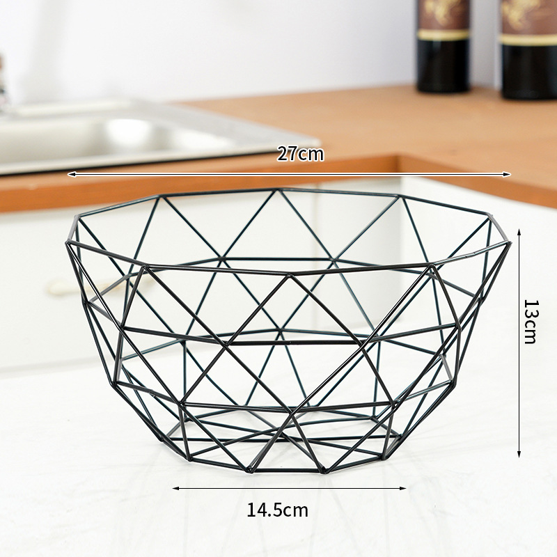 Rổ đựng trái cây loại lớn 10 góc 27x12cm