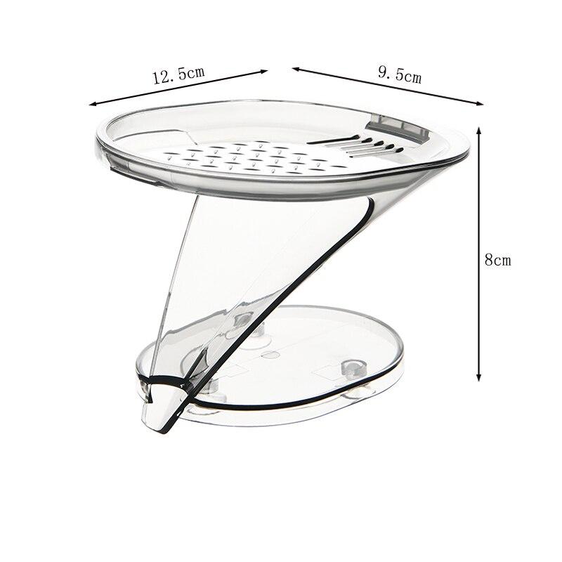 Creative Japanese Soap Box Automatic Draining Soap Box Bathroom Storage Rack Household Soap Storage Rack Bathroom Accessories