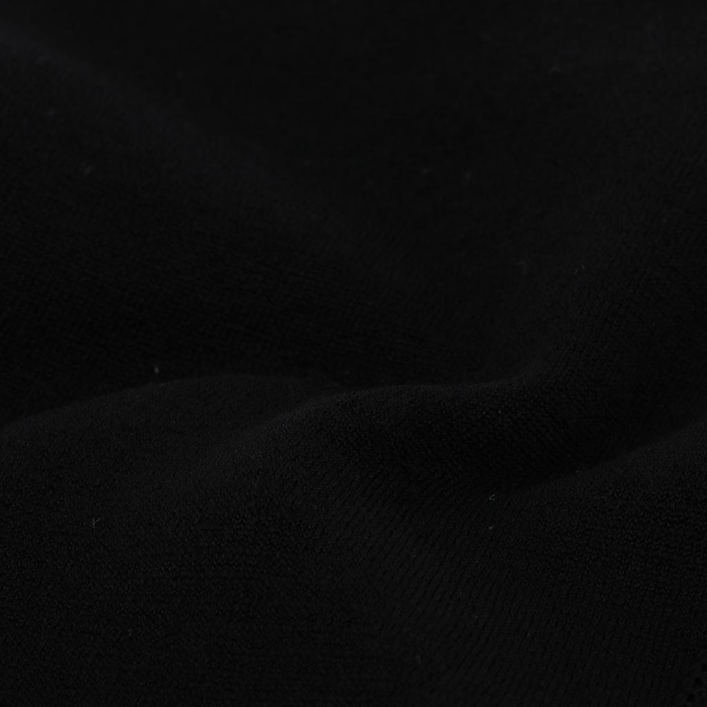 2pcs Black Winter Thermal Thick Fleece Lined Leggings Warm Elastic Trouser Pants