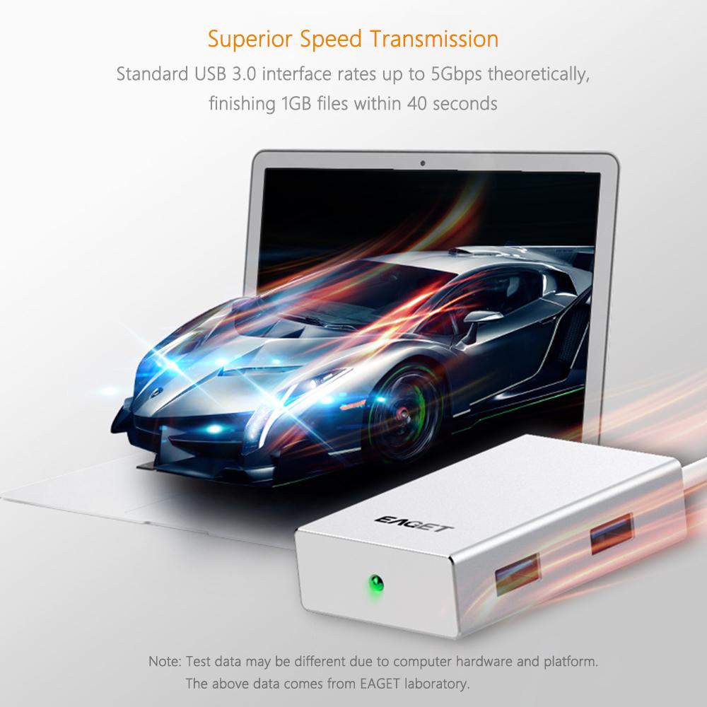 Bộ chia đa chức năng Type-C sang USB 3.0 Hub 4 cổng Male To Female