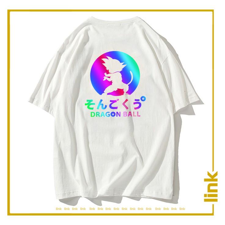 Áo nam tay lỡ phản quang SONGOKU KAMEKAMEHA tay lỡ UNISEX