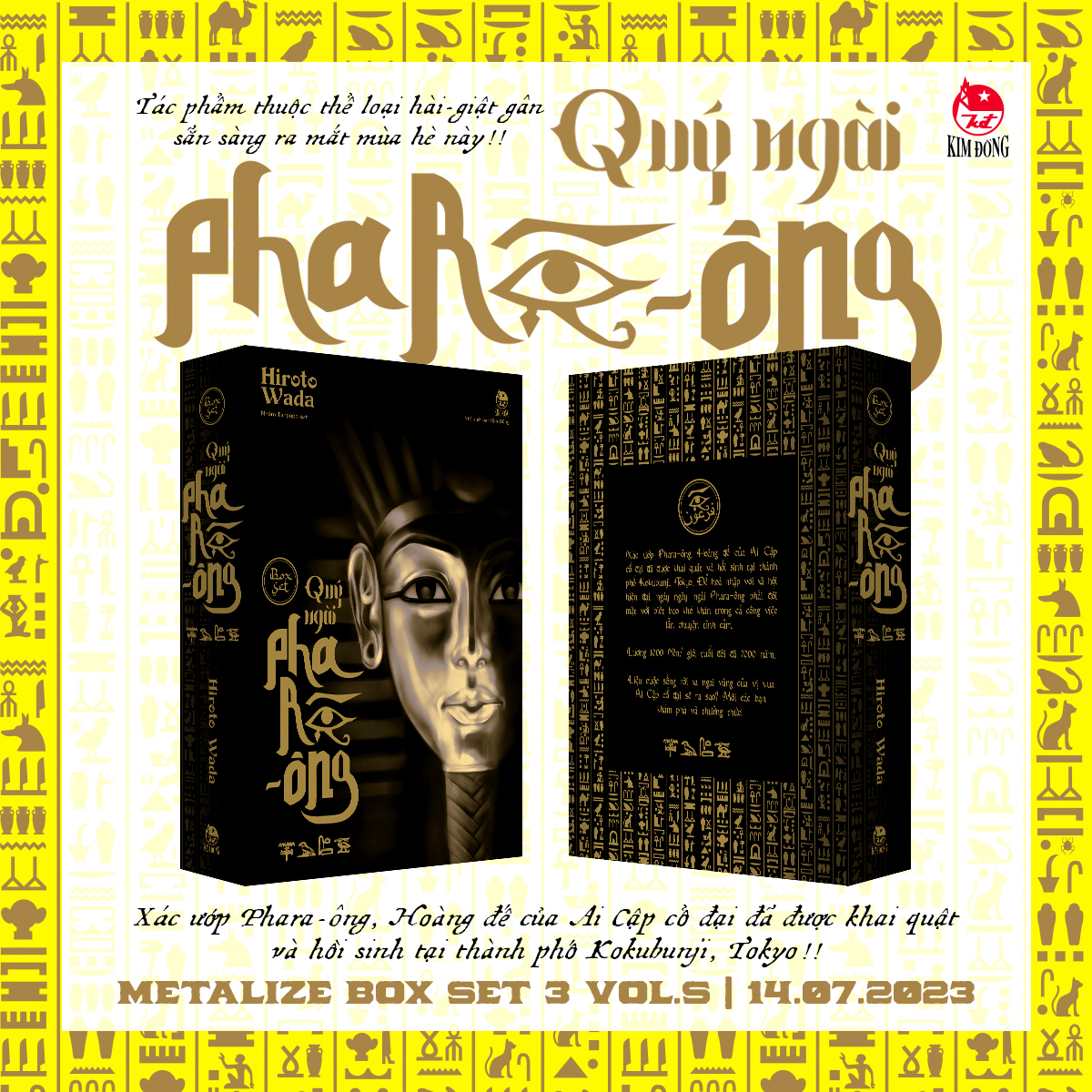 Boxset Metalize Quý Ngài Phara-Ông