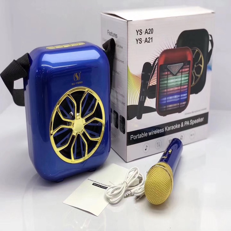 Loa Bluetooth Karaoke SU-YOSD YS-A20: Nhỏ gọn, Có 1 Micro không dây, Sử dụng thuận tiện, di chuyển..