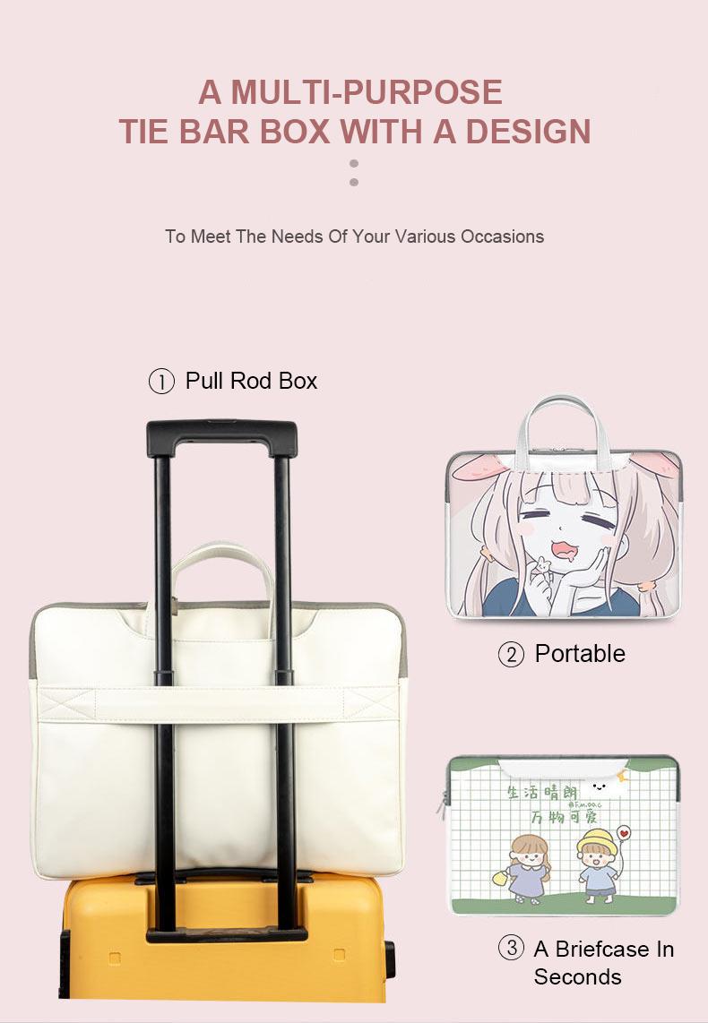 Thời Trang Mang Theo Túi Máy Tính Tay 12 13.3 14 15 15.6 Inch Cho Laptop Cho Macbook Air Pro 13 Người Đàn Ông người Phụ Nữ Chống Nước