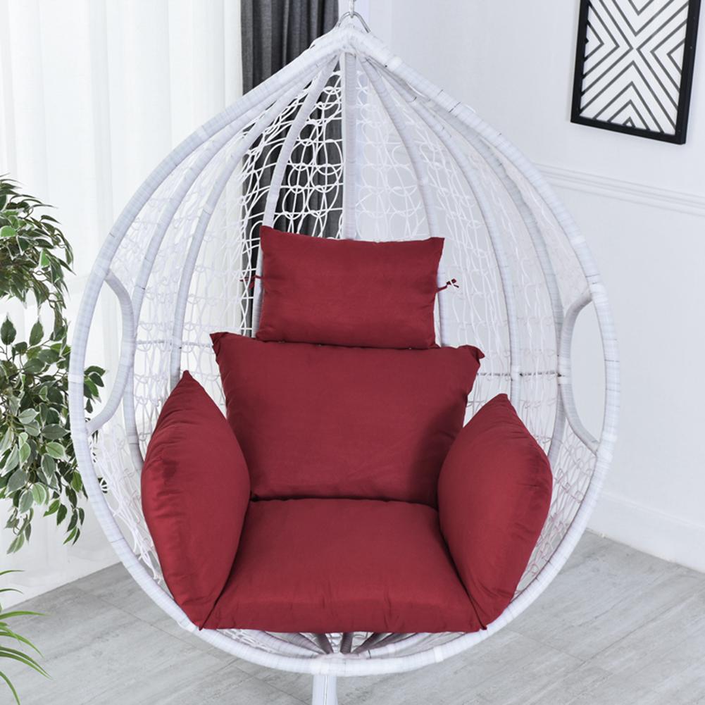 Treo Võng Ghế Đu Đưa Vườn Ngoài Trời Ghế Mềm Mại Đệm 220KG Ký Túc Xá Phòng Ngủ Treo Lưng Ghế Có Gối