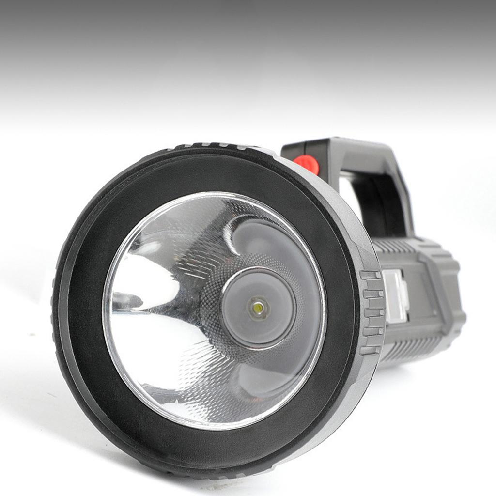 Portable Super Bright LED Searchlight Handheld Spotlight Flashlight Recharge