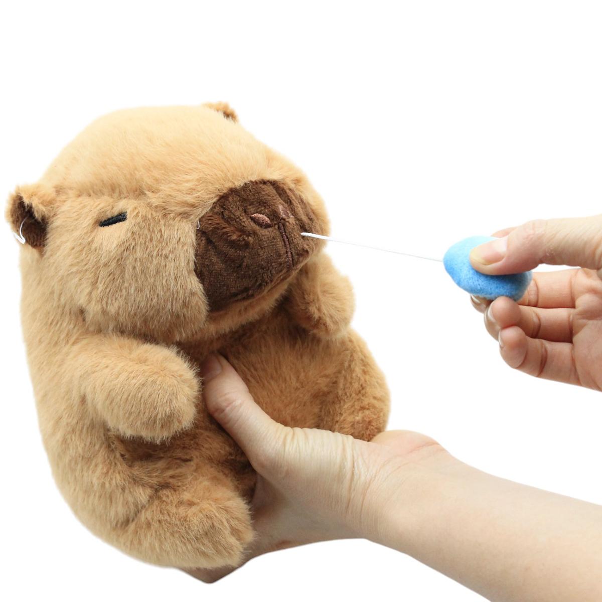 Thú Bông Capybara Chảy Mũi 20 cm - ZooZoo 20120