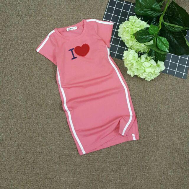 Đầm thun body size 1-8t