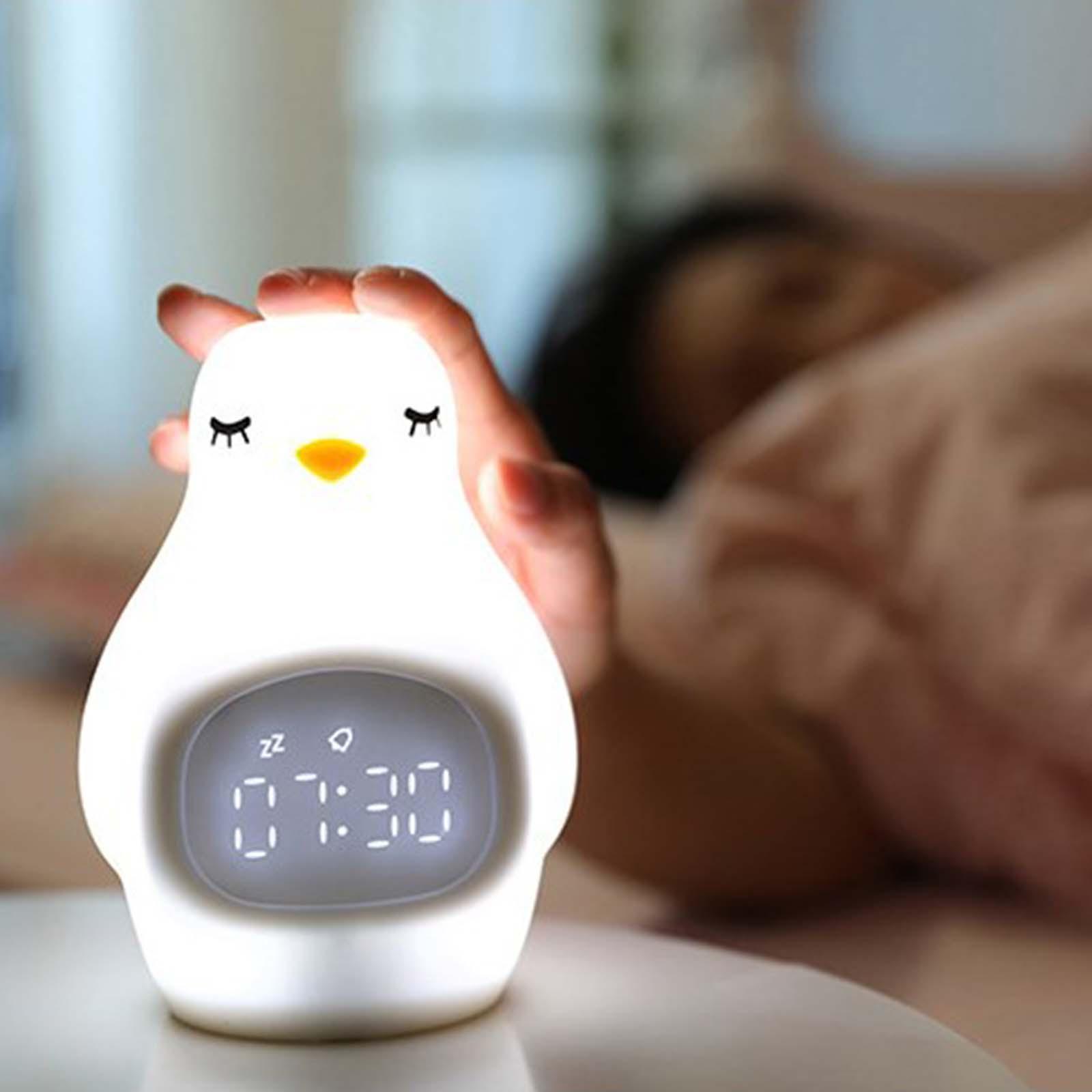 Display Alarm Clock Touch Control Light for Nursery