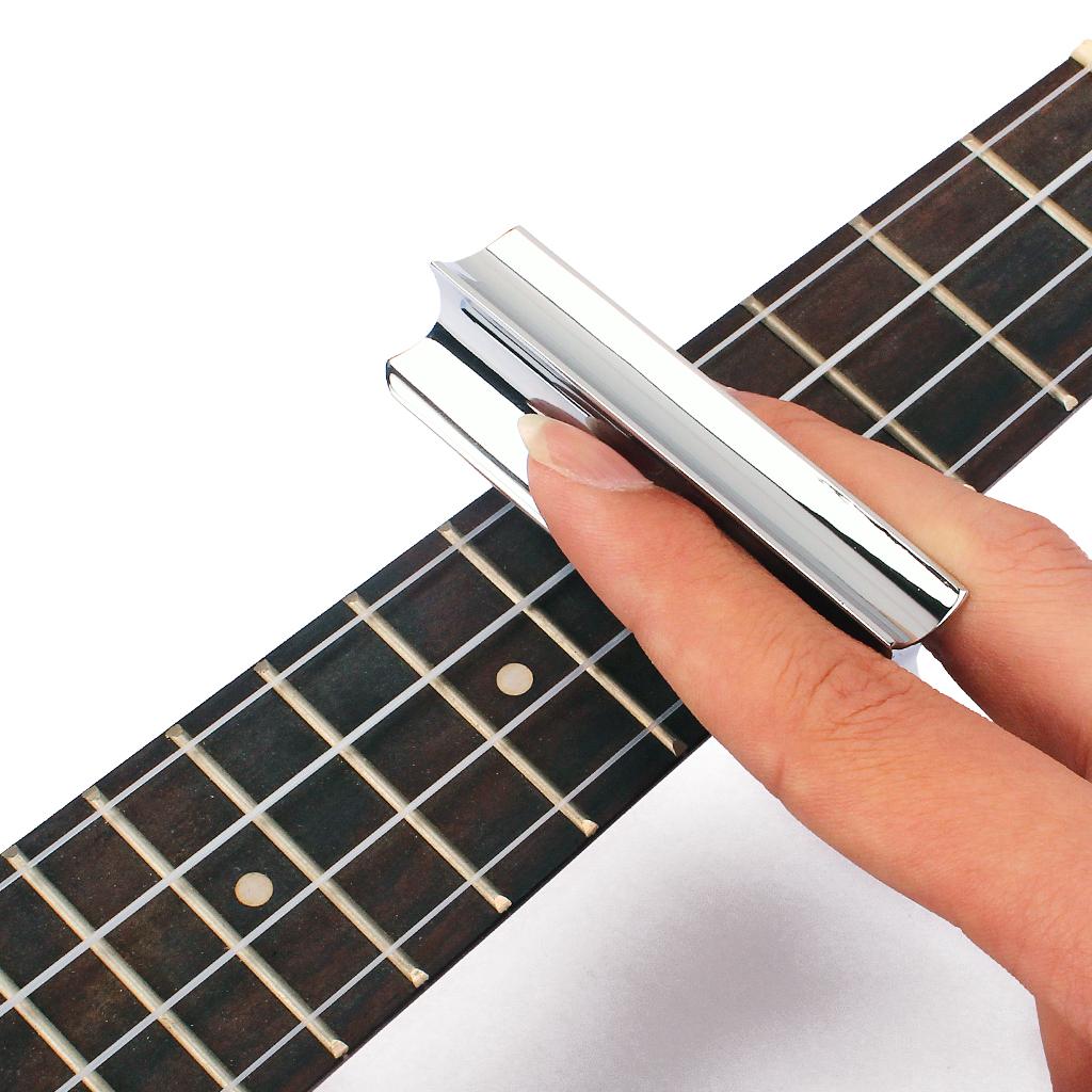 Thép Không Gỉ Bạc Tone Bar Slide Bar Huawaii Phụ Tùng đàn Guitar