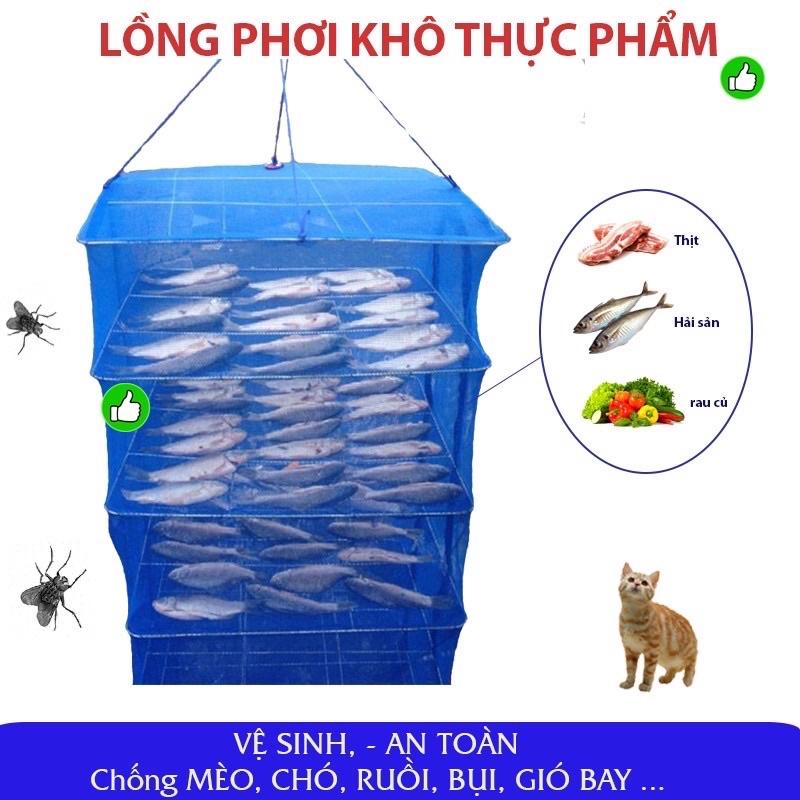 TÚI LƯỚI PHƠI THỰC PHẨM - CÁ KHÔ TIỆN LỢI