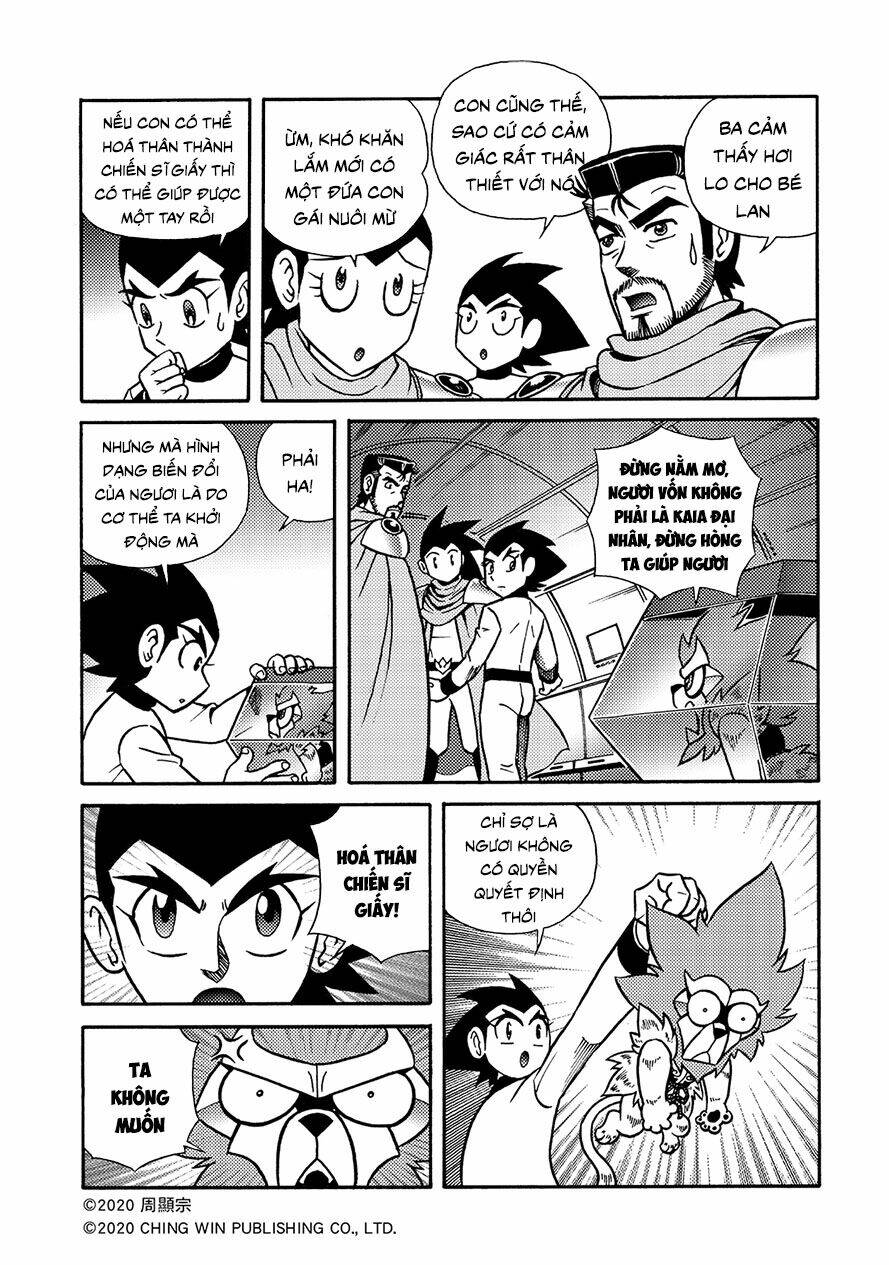 Hiệp Sĩ Giấy A chapter 19.2 7