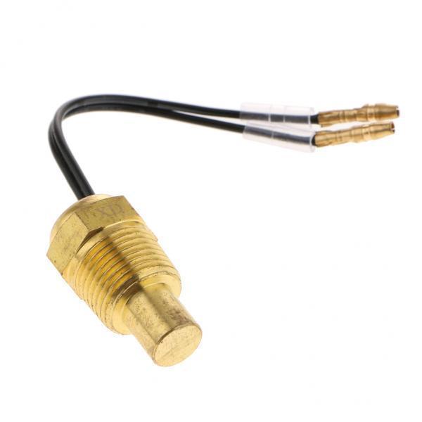 2X Universal Car Truck Water Temperature Gauge Sensor Plug Adapter Wire 17mm