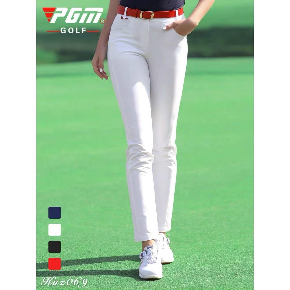 Quần golf nữ dài PGM thời trang thể thao chất vải siêu mềm nhanh khô thoáng khí GOLF PRO QN002