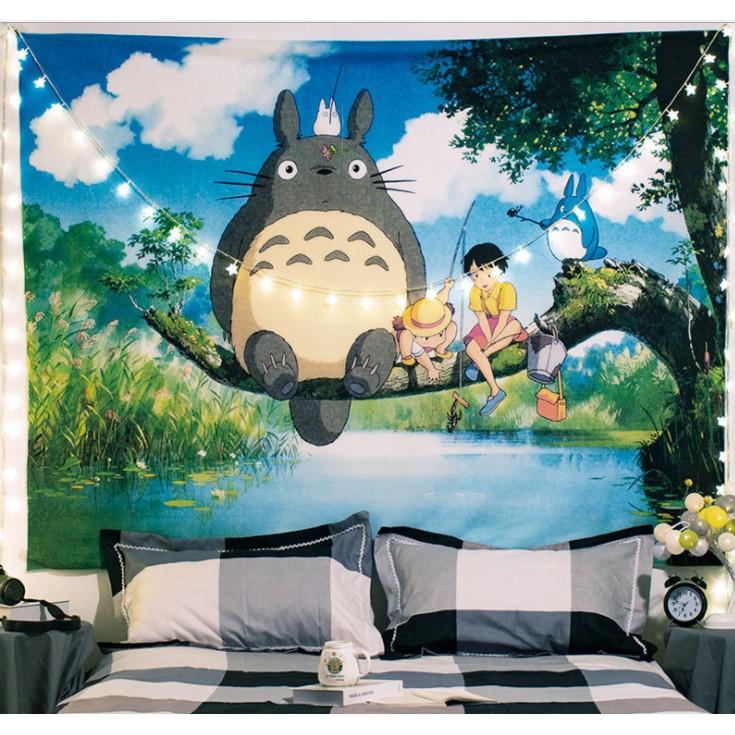 Thảm Treo Tường , Decor phòng ngủ, vải treo tường, tranh vải vintage