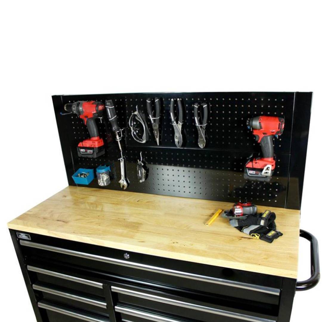 Combo Khung Pegboard Gắn Bàn Làm Việc Cơ Khí SMLIFE Pegboard Desk PDM48132