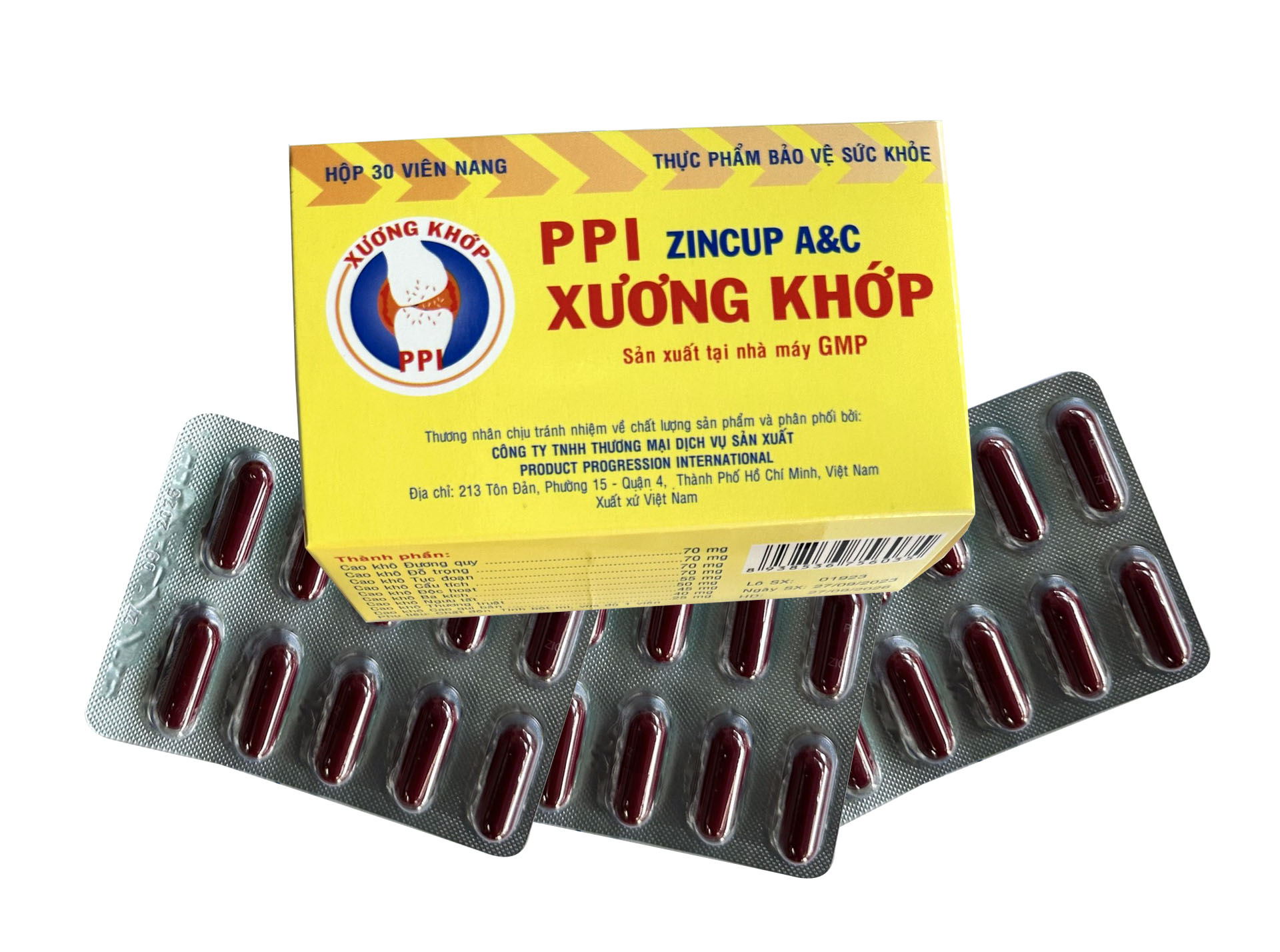 Thực Phẩm Chức Năng Bảo Vệ Sức Khỏe PPi Zincup A&C Xương Khớp