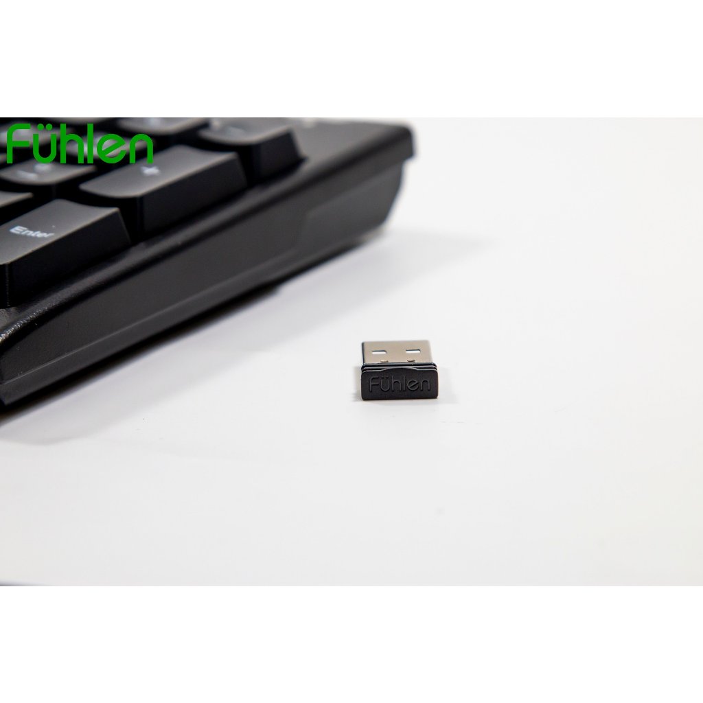 Bàn Phím Không Dây Gaming Fuhlen L411W - Hàng Chính Hãng
