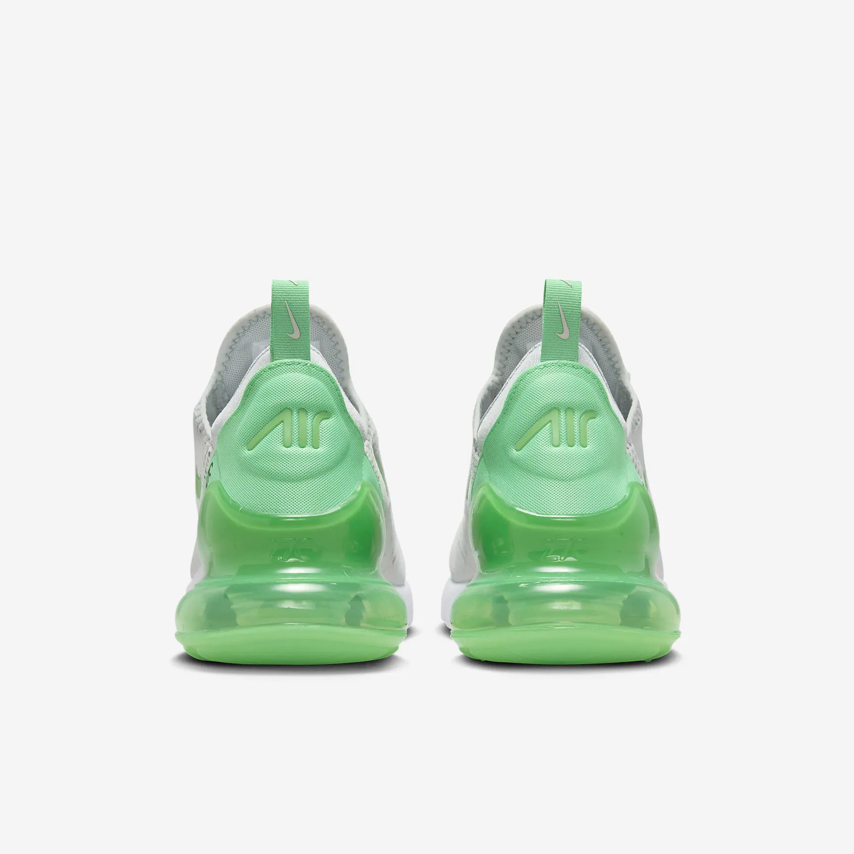 Giày thời trang nam NIKE AIR MAX 270 - LIGHT SILVER/GREEN SHOCK-BLACK-WHITE - 8 US