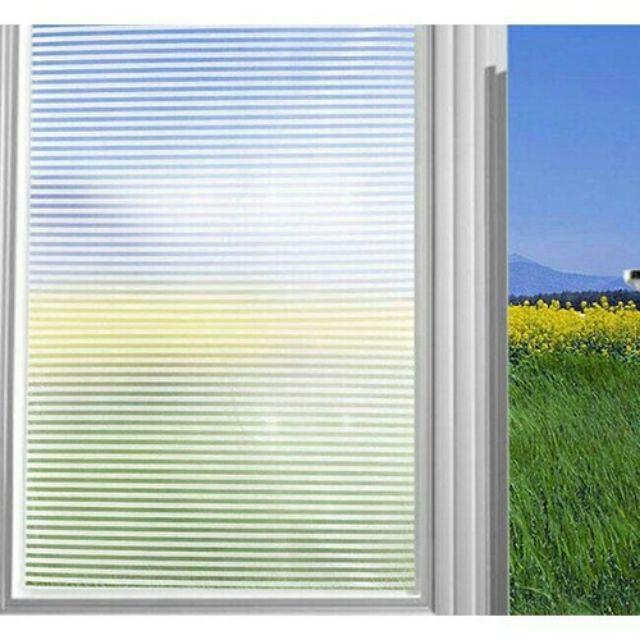 5m decal kính khổ 60cm. Trắng mờ