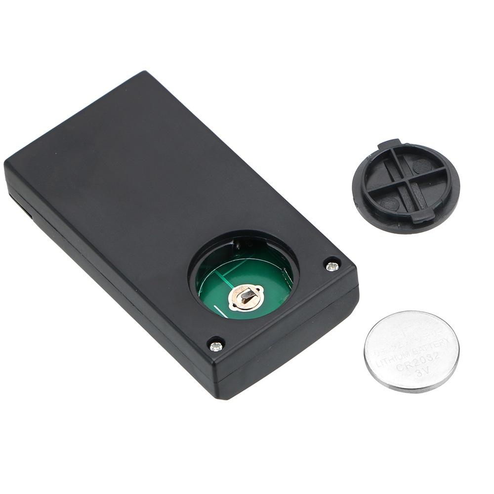 Đồng hồ điện tử tự dính màn hình LCD hiển thị nhiệt độ trang trí nội thất xe hơi