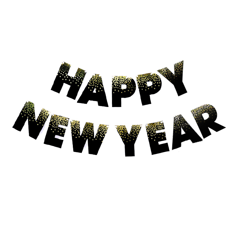 Dây chữ Happy New Year trang trí năm mới