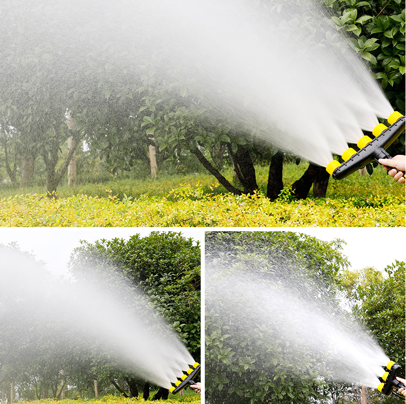 Vòi Phun Tưới Cây Đa Dụng Garden Sprinkler Adjustable Multi-head Sprinkler Head