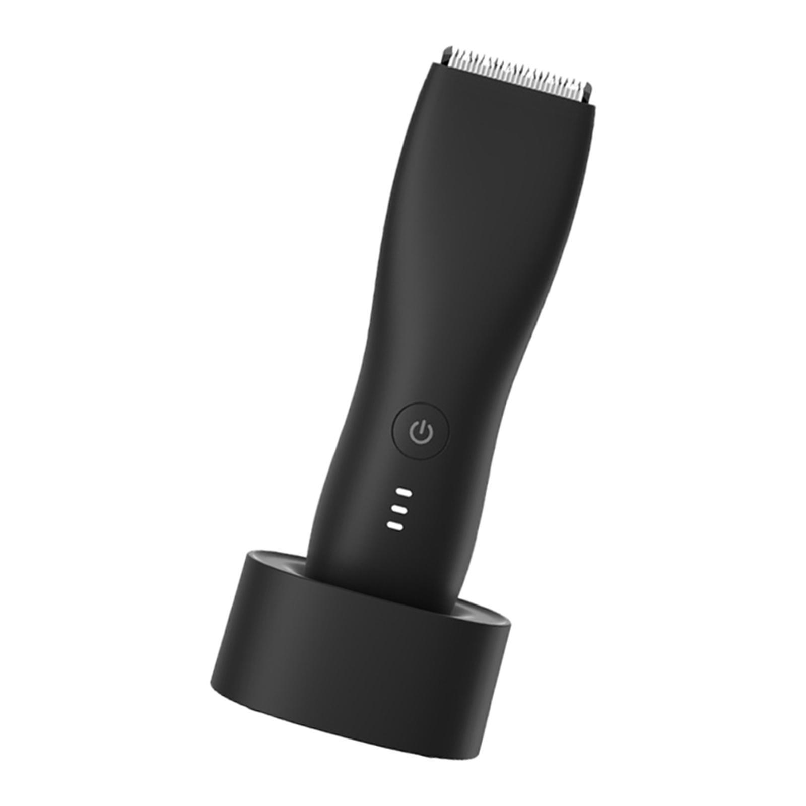 Electric Hair Shaver, Cordless Silent Rechargeable Ceramic Cutter Head Trimmer for Full Body
