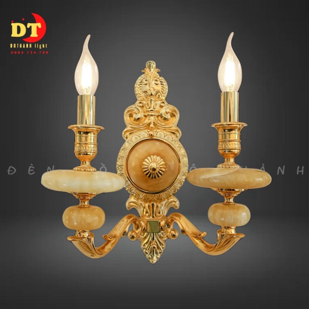 Đèn tường nến đồng phong cách hi lạp cổ điển HTLQ