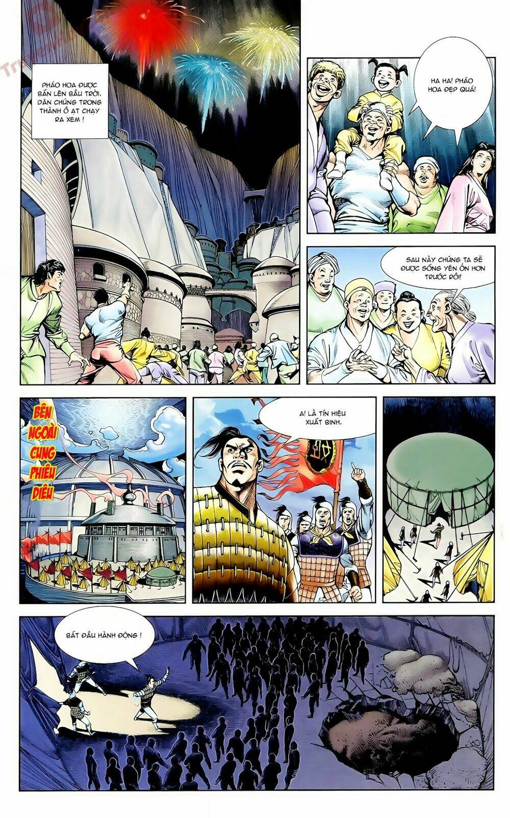 thiên tử truyền kỳ 1 - cơ phát khai chu bản chapter 61 13