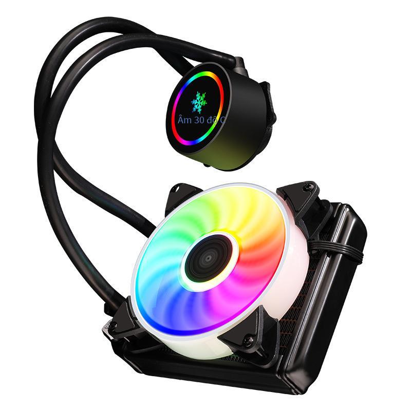 Bộ tản nhiệt CPU làm mát bằng nước tất cả trong một đặc biệt 120 phiên bản tiêu chuẩn máy tính để bàn điều khiển nhiệt độ máy chủ phù hợp với Intel AMD