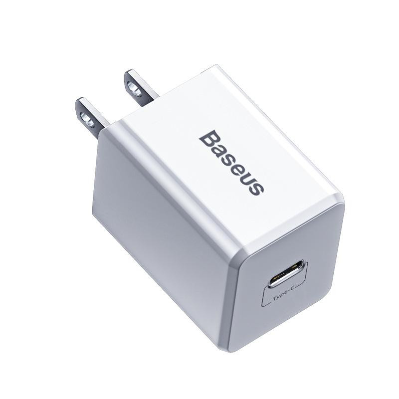 Cóc củ sạc nhanh 18W PD 3.0 Type-C hiệu Baseus QC Traveler PPS cho Smartphone /Tablet / Macbook Samsung iPhone iPad Xiaomi Huawei Oppo Nokia Sony - Hàng nhập khẩu