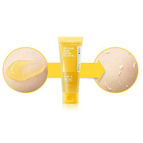 Tẩy Tế Bào Chết Làm Sáng Da Dạng Gel Sur.Medic+ Deep Clear Bright Calming Peeling Gel 120ml