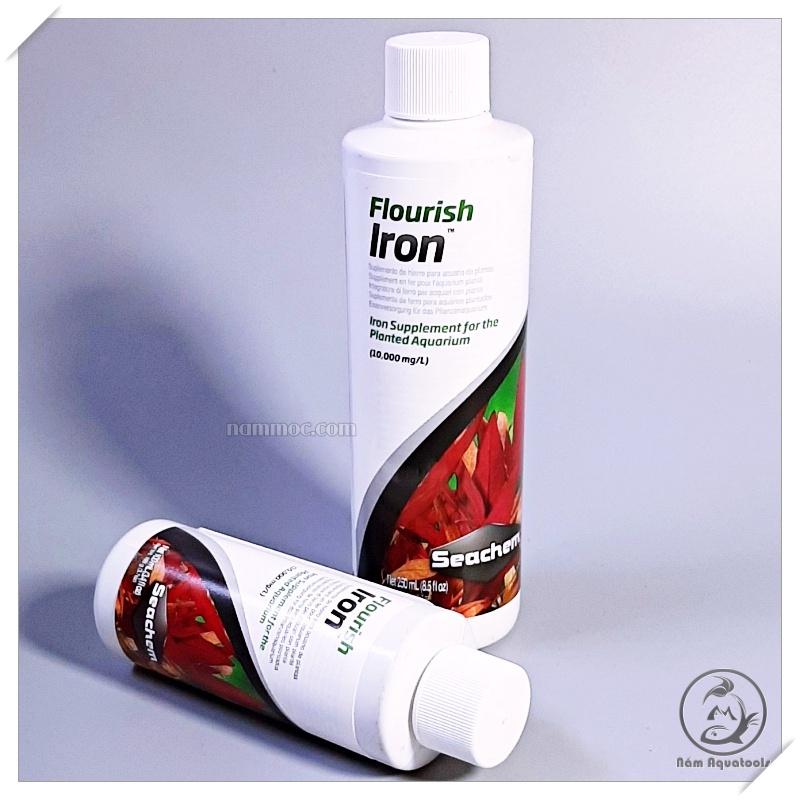 Seachem Flourish Iron | Phân Nước Bổ Sung Sắt - Kích Đỏ Cho Cây Thuỷ Sinh