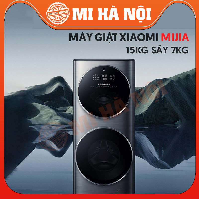 Máy Giặt Sấy Xiaomi Mijia 2 Tầng XM21 15Kg Sấy 7Kg Hàng chính hãng